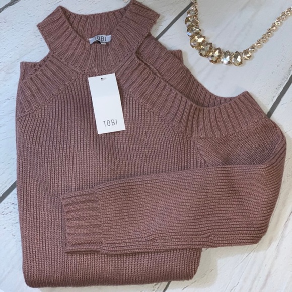 TOBI ROSE KNIT SWEATER DRESS Size S NWT - Picture 6 of 7